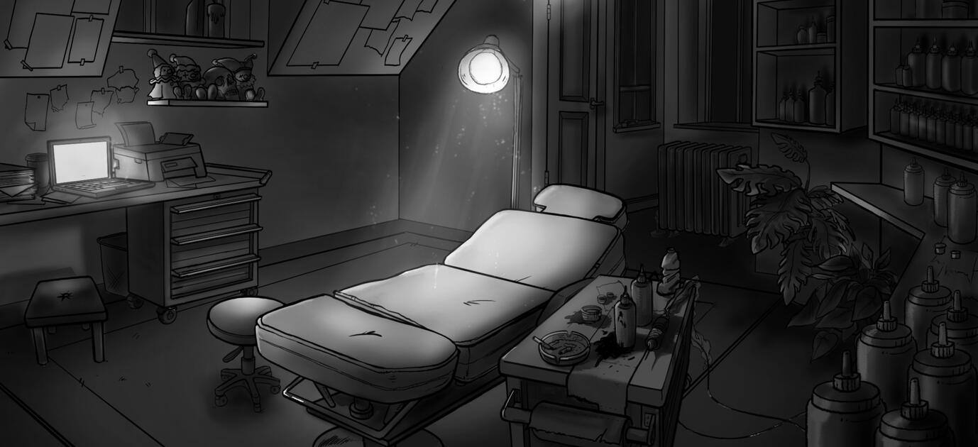 TATTOO PARLOUR LAYOUT