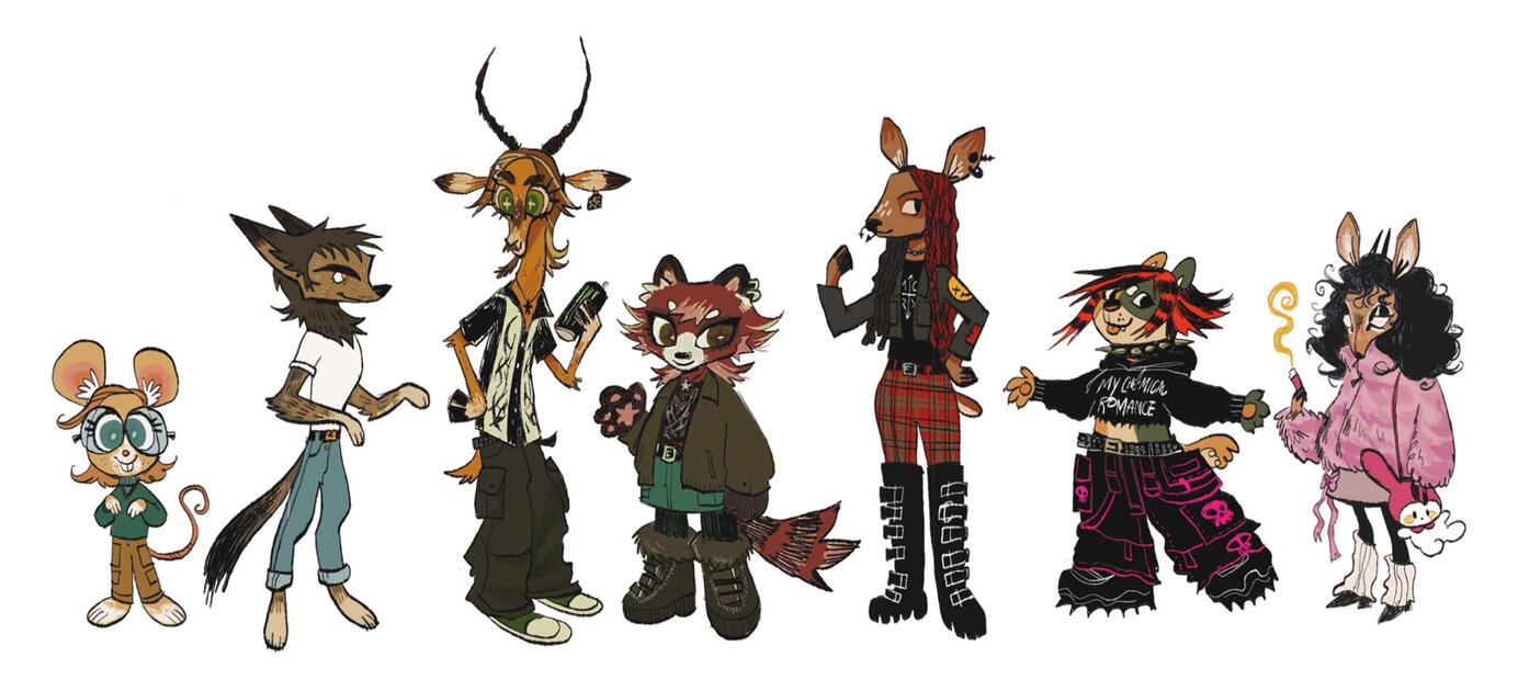 ANIMAL FRIEND GROUP LINEUP