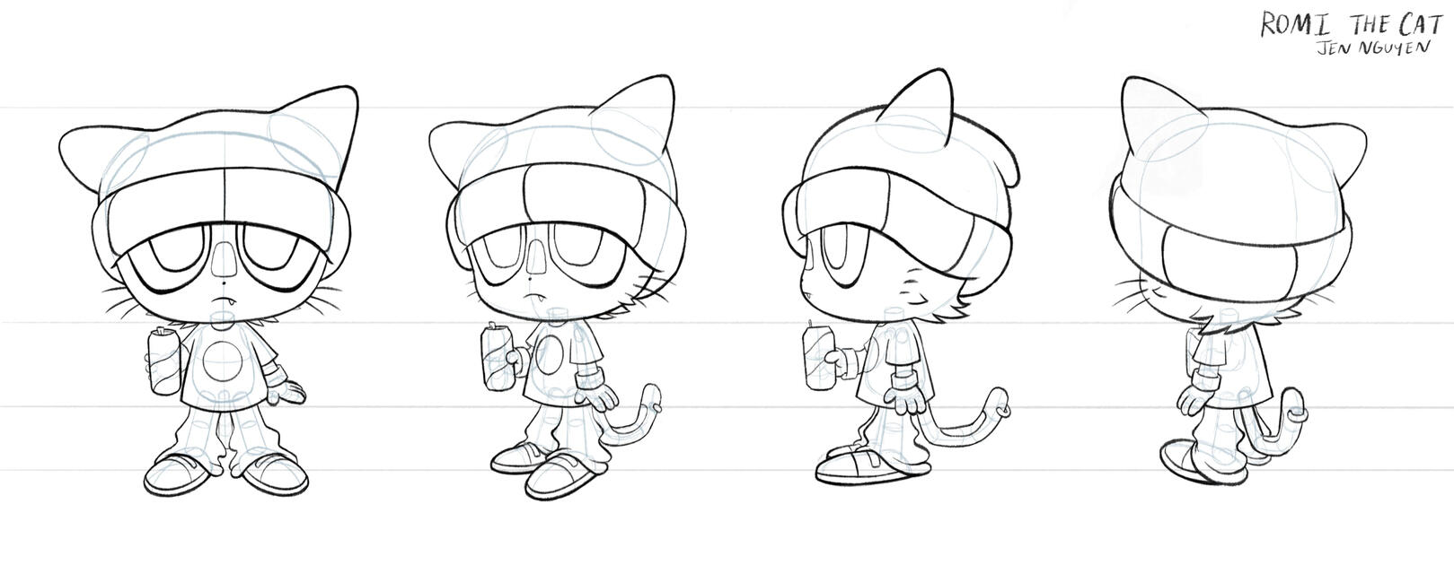 ROMI THE CAT ROTATION